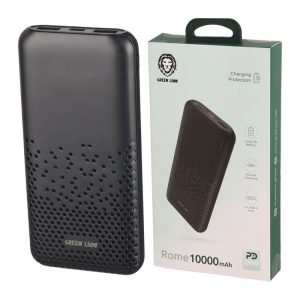 پاور بانک گرین لاین مدل ROME 10000 ظرفیت 10000میلی آمپر ساعت 20 وات