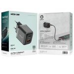 شارژر دیواری 20 وات گرین لاین Ultra Compact GL-WC31 GaN QC3.0 PD 3A