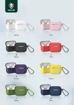 کاور گرین لاین مدل Berlin Series Silicone Case مناسب برای کیس اپل ایر پاد