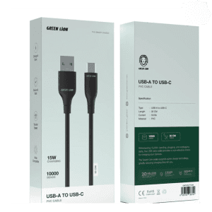 ابل USB-A به USB-C گرین لاین PVC