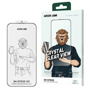 محافظ صفحه شفاف گرین‌لاین مدل Steve برای آیفون 15 پرو