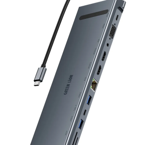 هاب ۱۲ در ۱ گرین لاین مدل 4K HDMI Ethernet USB-C — اتصال همه‌کاره و عملکرد پرقدرت