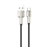 کابل شارژ گرین‌لاین BRAIDED USB-A به Type-C توان ۱۸ وات – مقاوم و سریع