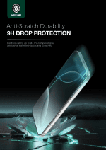 محافظ صفحه نمایش سه‌بعدی سیلیکونی پلاس آیفون 17 پرو مدل High Definition Edge برند گرین لاین