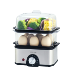 تخم‌مرغ‌پز و بخارپز چندمنظوره گرین لاین مدل GN3TREGGCK ظرفیت ۰.۵ لیتر