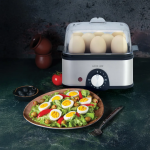 تخم‌مرغ‌پز و بخارپز چندمنظوره گرین لاین مدل GN3TREGGCK ظرفیت ۰.۵ لیتر