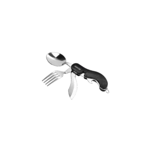 ست قاشق و چنگال چندکاره مشکی مدل 4in1 گرین لاین