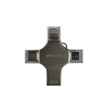 فلش مموری چهار کاره گرین لاین مدل GN4IN1USB64SL ظرفیت ۶۴ گیگابایت
