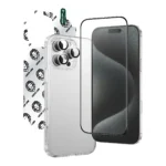 پک محافظ ۴ در ۱ دیفندر آیفون ۱۶ پرو گرین‌لاین مدل Defender Pack