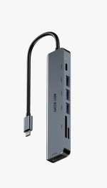 هاب تایپ سی گرین لاین مدل GHB‑9 هفت کاره