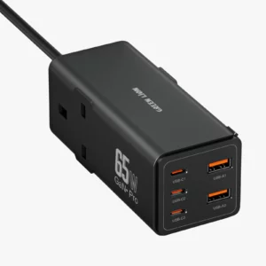 چندراهی برق رومیزی iPhone/لپ‌تاپ مدل 7 در 1 GaN 65W گرین لاین