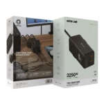 چندراهی برق رومیزی iPhone/لپ‌تاپ مدل 7 در 1 GaN 65W گرین لاین