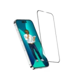 گلس iPhone 14 Pro Max تمام صفحه 9H مدل Steve گرین لاین