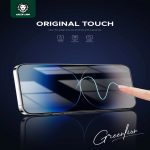 محافظ صفحه شفاف گرین‌لاین مدل Steve برای آیفون 15 پرو – وضوح HD و سختی 9H
