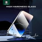 محافظ صفحه شفاف گرین‌لاین مدل Steve برای آیفون 15 پرو – وضوح HD و سختی 9H