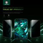 محافظ صفحه حریم شخصی گرین لاین برای آیفون 15 و 16