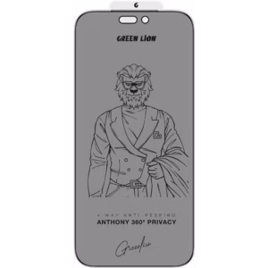 گلس پرایوسی ۳۶۰ درجه آیفون 17 پرو مدل Anthony برند گرین لاین