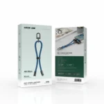 بند جاکلیدی کابل Type-C به Type-C گرین‌لاین مدل GNKY60U2C توان ۶۰ وات
