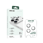 لنز محافظ دوربین HD پلاس آیفون 17 پرو و 17 پرو مکس گرین لاین – شفاف و ضدخش