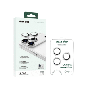 لنز محافظ دوربین HD پلاس آیفون 17 پرو و 17 پرو مکس گرین لاین – شفاف و ضدخش