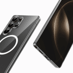 کاور گوشی شفاف گلکسی S25 اولترا مدل MagSafe Delgado گرین لاین