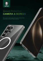 کاور گوشی شفاف گلکسی S25 اولترا مدل MagSafe Delgado گرین لاین