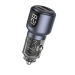 شارژر فندکی دو پورت خودرو PD+QC مدل Dual Port 75W گرین لاین