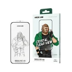 محافظ صفحه ضدشکست شفاف آیفون 16 پرو مکس مدل Diego Pet HD گرین لاین