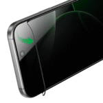 گلس پرایوسی سه‌بعدی آیفون 17 پرو مکس PV-Pet Pro فول‌کاور گرین لاین – مشکی