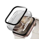 قاب محافظ PC شفاف اپل واچ 42 میلی‌متر مدل Guard Plus گرین‌لاین