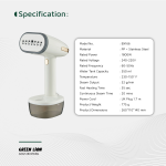 اتوبخار گرین Lion مدل BX166 با بخار قوی و طراحی سبک