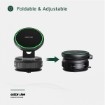 پایه نگهدارنده گوشی گرین لاین GX‑41 مگ‌سیف وکیومی؛ ترکیب قدرت و طراحی هوشمند