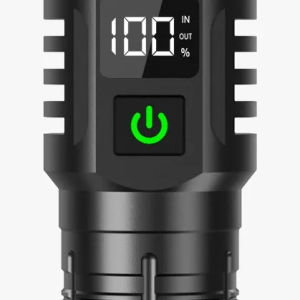 چراغ قوه گرین لاین مدل GNHR3000LMBK با توان ۳۰۰۰ لومن و بدنه آلومینیومی حرفه‌ای