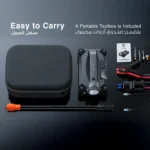 جامپ استارتر و پمپ باد مدل JX66 با ظرفیت 24000mAh، چراغ LED 15W و باتری PD 65W برند گرین لاین