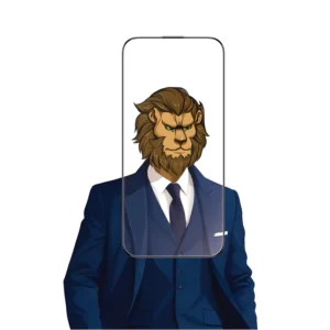 گلس iPhone 16 Pro مدل Sir Louis 3D Curved گرین لاین