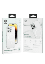 کاور شفاف گرین لاین مدل Delgado با مگ‌سیف مناسب آیفون 15 پرو مکس