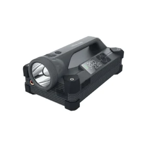 جامپ استارتر و پمپ باد مدل JX66 با ظرفیت 24000mAh، چراغ LED 15W و باتری PD 65W برند گرین لاین