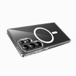 کاور گرین لاین مدل crystal clear magsafe مناسب برای گوشی موبایل سامسونگ Galaxy S25 Ultra