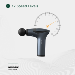 ماساژور تفنگی گرین لاین مدل GMG-05 چندمنظوره با موتور قدرتمند و ۴ سری قابل‌تعویض