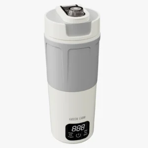 کتری برقی 600 میلی‌لیتری مدل Kettle & Go سفید برند گرین لاین