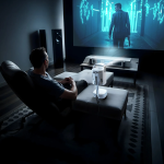 ویدئو پروژکتور قابل حمل گرین لاین مدل Pluto با کیفیت ۴K و صدای قدرتمند