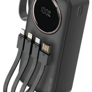 پاوربانک گرین لاین مدل Power Pulse ظرفیت ۳۰۰۰۰ میلی‌آمپر‌ساعت با شارژ سریع PD 22.5W