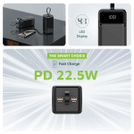 پاور بانک گرین لاین مدل Power Tank ظرفیت ۵۰۰۰۰ میلی‌آمپر ساعت و توان ۲۲.۵ وات