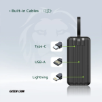 پاور بانک گرین لاین مدل Power Tank ظرفیت ۵۰۰۰۰ میلی‌آمپر ساعت و توان ۲۲.۵ وات