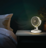 پنکه ایستاده شارژی ۸ اینچی گرین لاین مدل Quad Flex با کنترل از راه دور