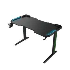میز گیمینگ RGB بدنه کربنی مدل RGB Gaming Desk گرین لاین