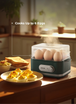 تخم‌مرغ‌پز هوشمند گرین لاین مدل Smart Egg Cooker ظرفیت ۰.۲ لیتر
