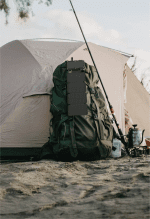 پاوربانک خورشیدی گرین مدل GNSOL5PN20 ظرفیت ۲۰۰۰۰ میلی‌آمپر با ۵ پنل