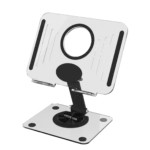 استند تبلت شفاف مدل 360° Rotating Foldable گرین لاین