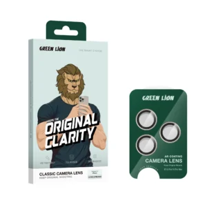 محافظ لنز دوربین کلاسیک آیفون ۱۶ پرو و پرو مکس گرین‌لاین